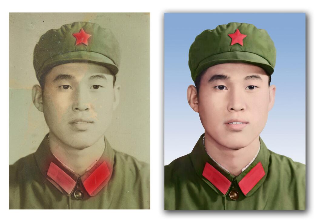 罗山破损照片修复-18